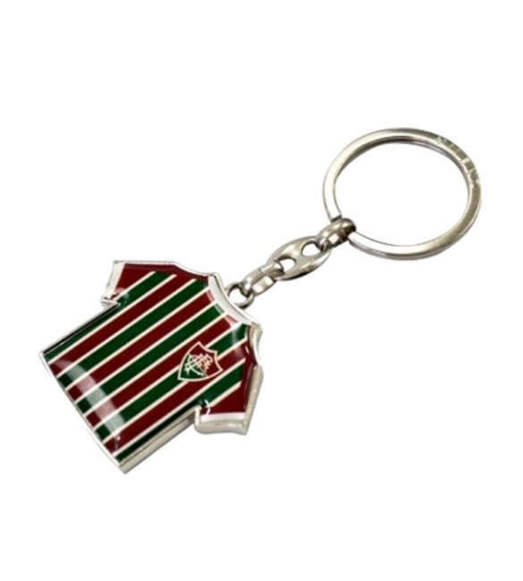 Chaveiro de metal em Forma De Camisa De Time - Fluminense Chaveiro de metal em Forma De Camisa De Time - Fluminense